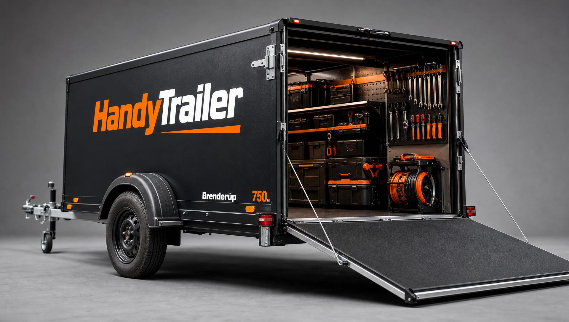 HandyTrailer åbnet med professionelt udstyr